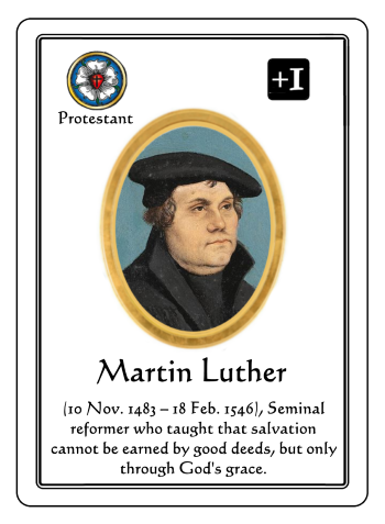 Martin Luther Game Play Examples 